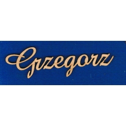 Grzegorz   2,5x9,5cm  cz;amaze